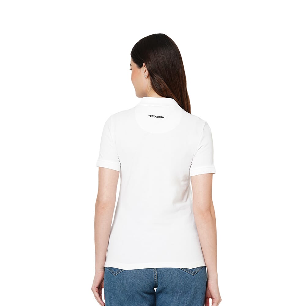 Vero Moda Jacquard Women's Polo T-shirt